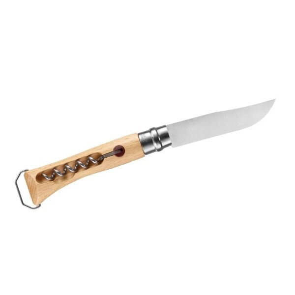Opinel No 10 Taschenmesser mit Korkenzieher Ansicht 4 bei Survivalfreunde.de