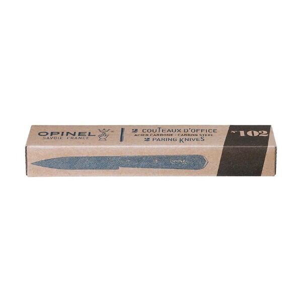 Opinel No 102 Küchenmesser, Carbon, 2 Stück Ansicht 2 bei Survivalfreunde.de