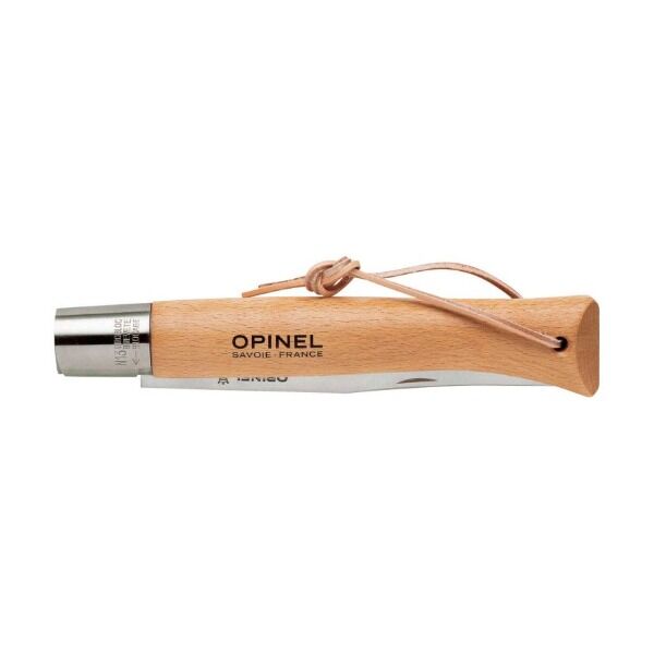 Opinel No 13 Taschenmesser mit Kordel, Edelstahl Ansicht 2 bei Survivalfreunde.de