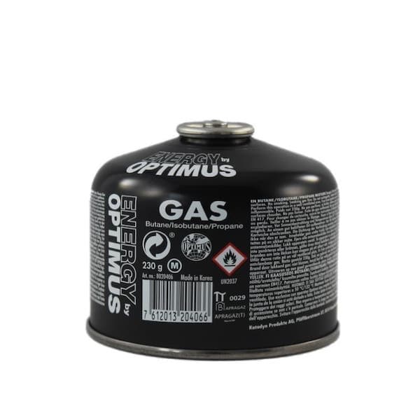 Optimus Gaskartusche 230g schwarz bei Survivalfreunde.de