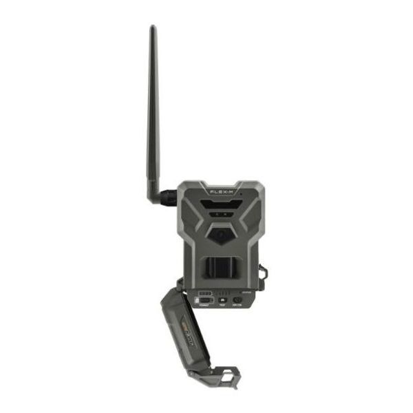 SPYPOINT FLEX-M Wildkamera Unterseite offen mit Batteriefach