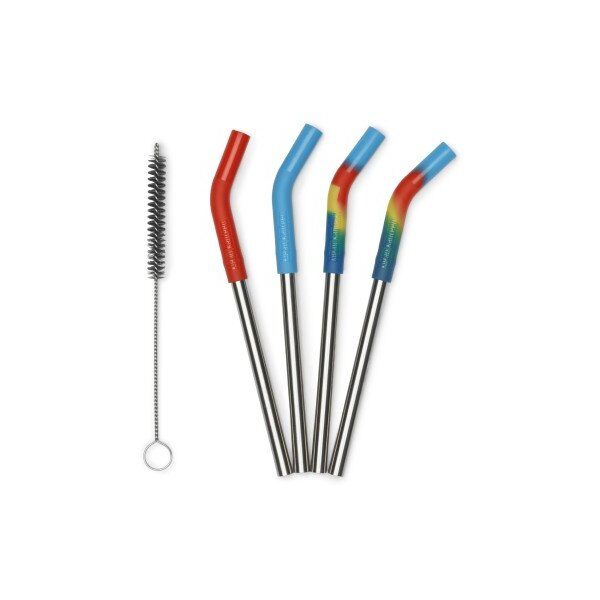 Klean Kanteen Straw 4Pack 8mm short-MC