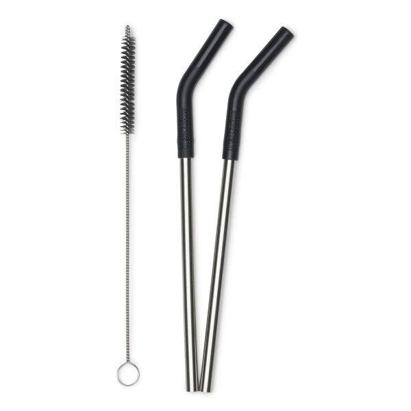 Klean Kanteen Straw 2Pack 8mm-BK