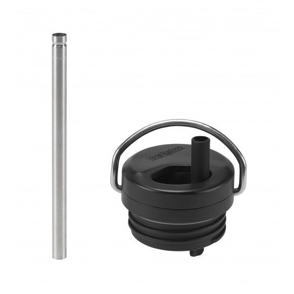 Klean Kanteen TKWide Twist Cap w/Straw-BK