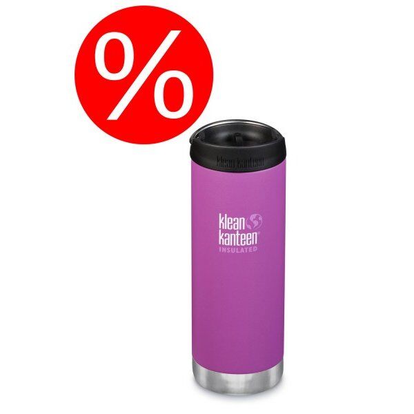 Klean Kanteen TKWide VACUUM INSULATED (mit Café Cap) 473 ml/16oz