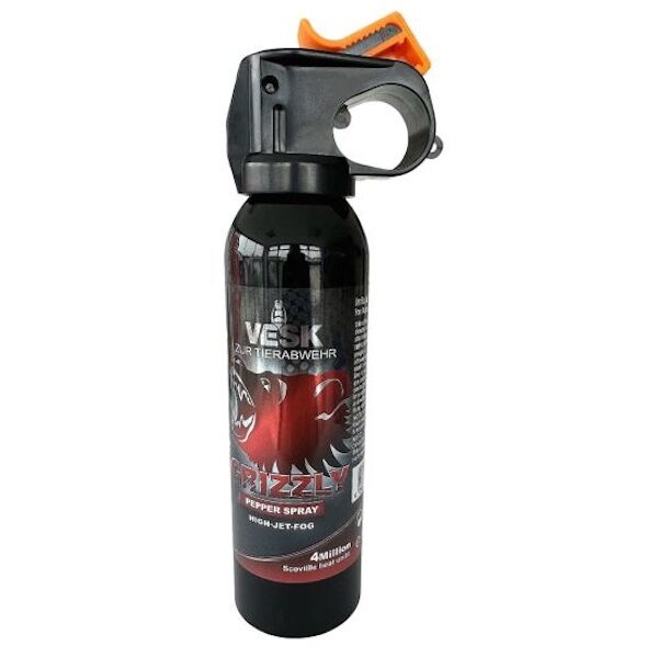 GRIZZLY Pfefferspray 200 ml – Extra Strong Tierabwehrspray (4 Mio. Scoville)