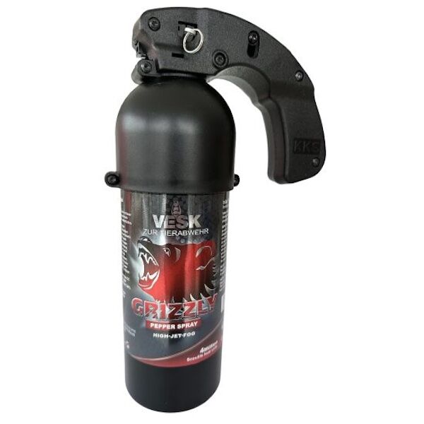 GRIZZLY Pfefferspray 750 ml – Extra Strong Tierabwehrspray (4 Mio. Scoville)