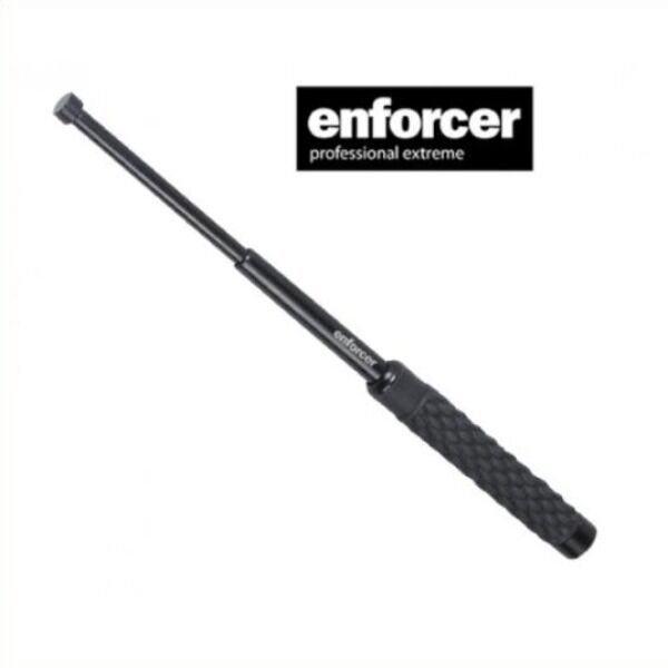 enforcer STEEL 16″ Teleskopschlagstock – gehärteter Stahl, mit Holster