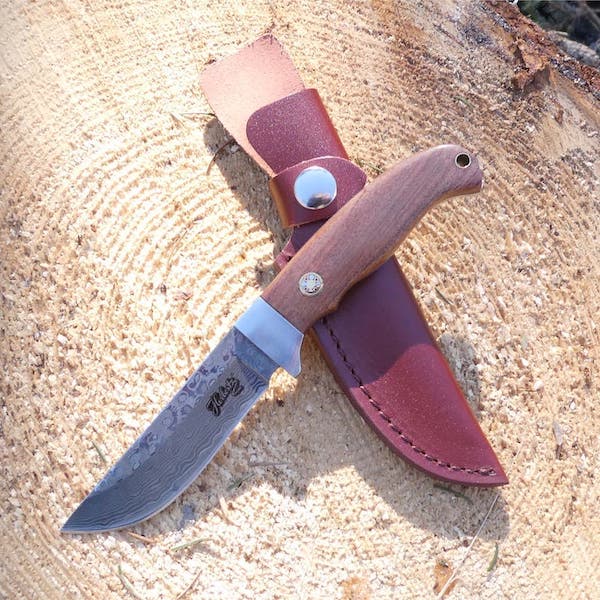 Herbertz Selektion Gürtelmesser aus Damast – Bild 3