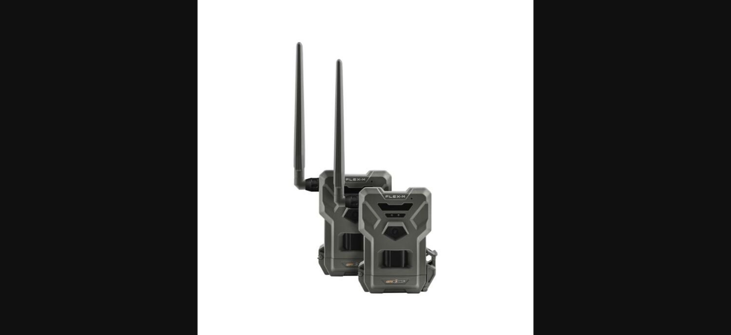 SPYPOINT FLEX-M TWIN-PACK – zwei LTE-Wildkameras seitlich