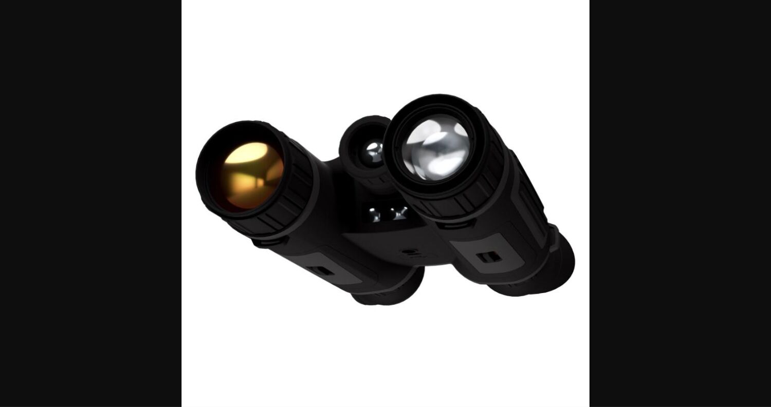 ATN Binox-6 Dual Wärmebildfernglas – Vorderansicht Objektivbereich