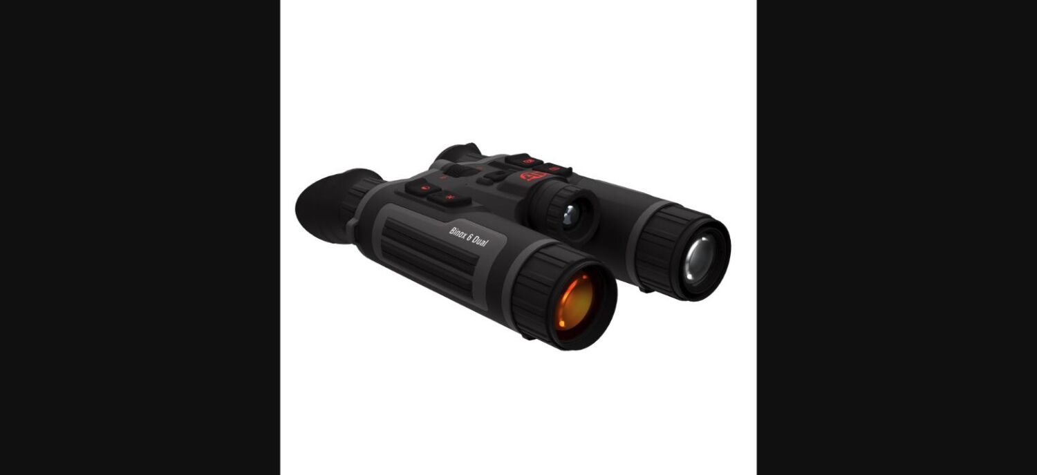 ATN Binox-6 Dual 640x512 Wärmebildfernglas – Seitenansicht rechts mit Bedienelementen