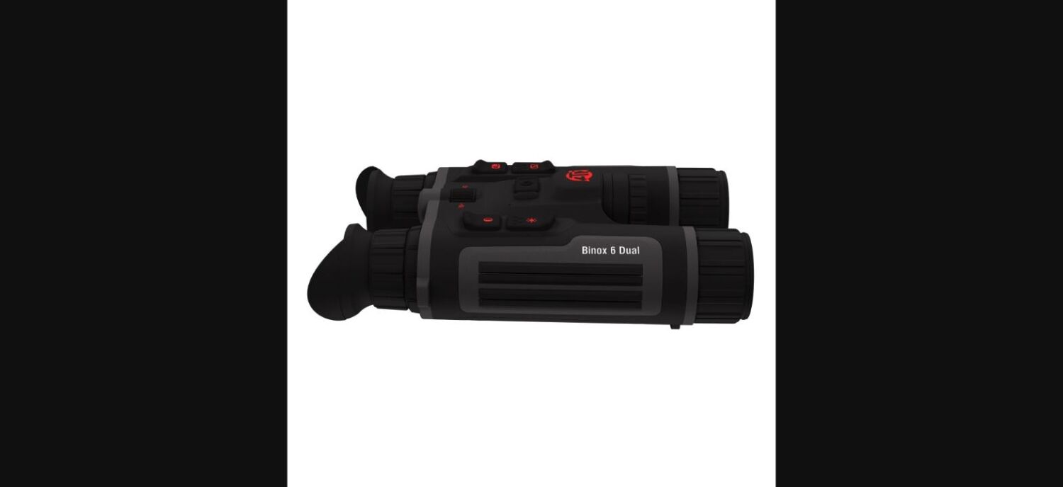ATN Binox-6 Dual 640x512 Wärmebildfernglas – Rückansicht mit Bedientasten
