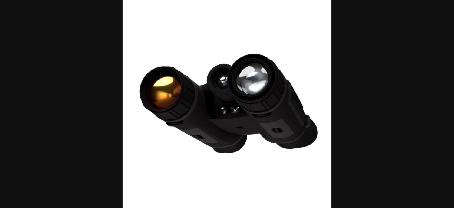 ATN Binox-6 Dual 640x512 Wärmebildfernglas – Frontansicht Objektive Nahaufnahme