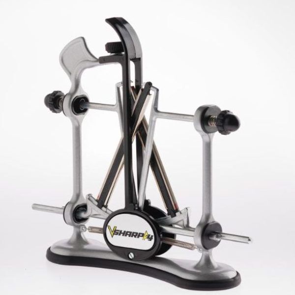 Warthog V-Sharp A4 Messerschärfer – Seitenansicht mit V-Shape-System