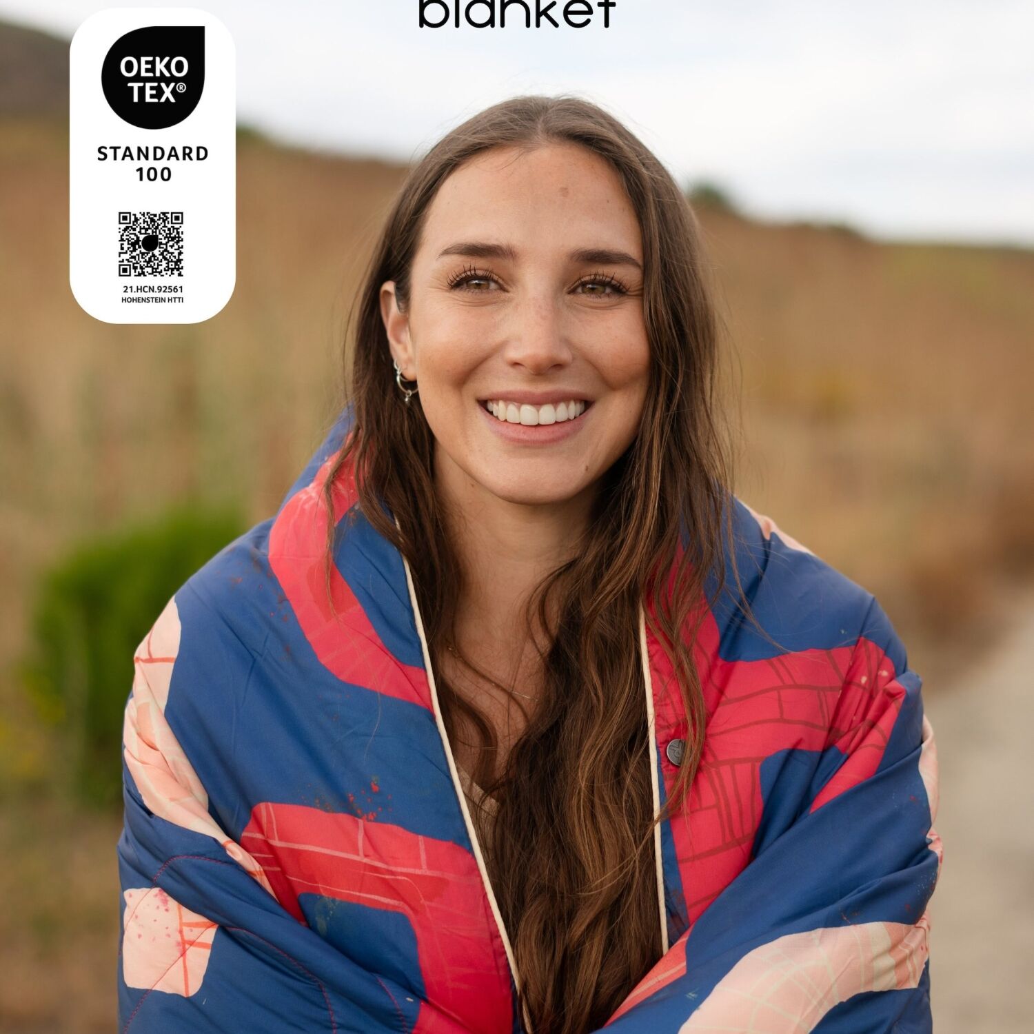 Selkbag Blanket Senderos – Reisedecke im Wege-Design