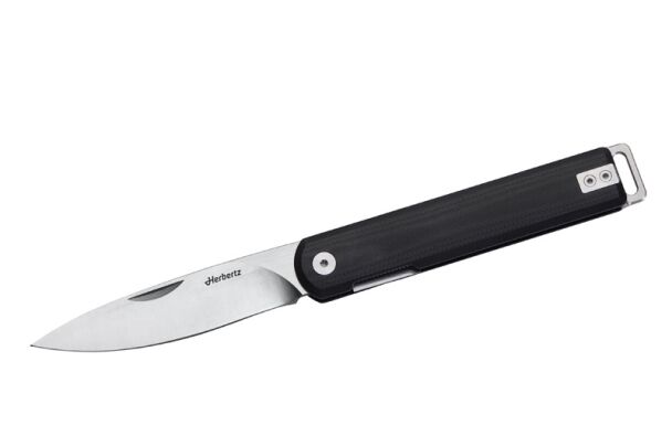 Herbertz Taschenmesser Liner Lock, schwarz G10