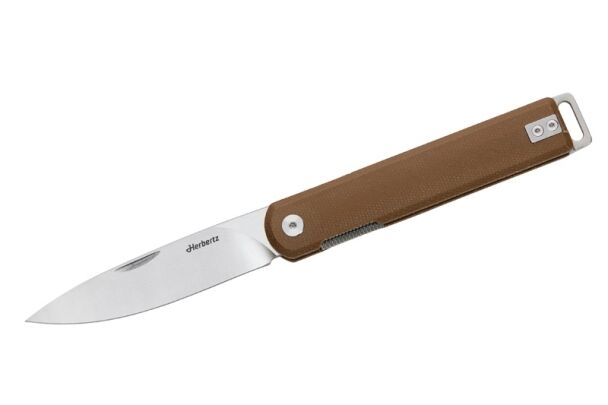 Herbertz Taschenmesser Liner Lock, desert Micarta