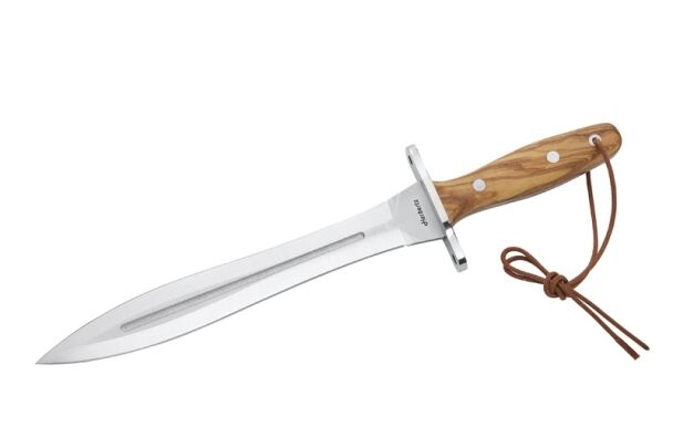 Herbertz Abfangmesser, Olivenholz