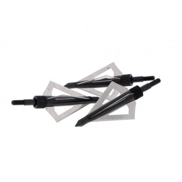 3 Jagdspitzen mit 4 Klingen Broadhead
