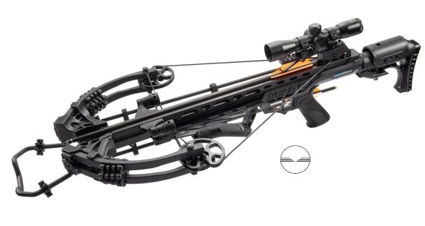 EK Archery Compound Armbrust KRAKEN 200 lbs Schwarz