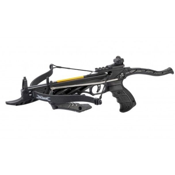 Pistolenarmbrust Alligator 80 lbs Schwarz
