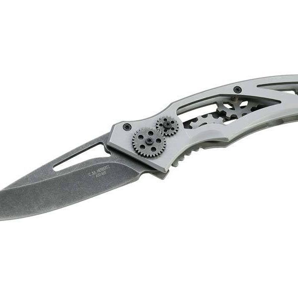Herbertz CJH Einhandmesser, Zahnräder
