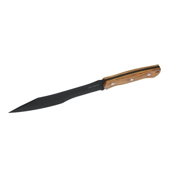 Herbertz Bushcraft Survivalmesser D2, Olivenholz