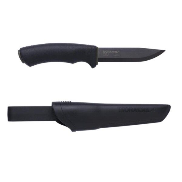 Morakniv BUSHCRAFT BLACKBLADE Outdoormesser schwarz