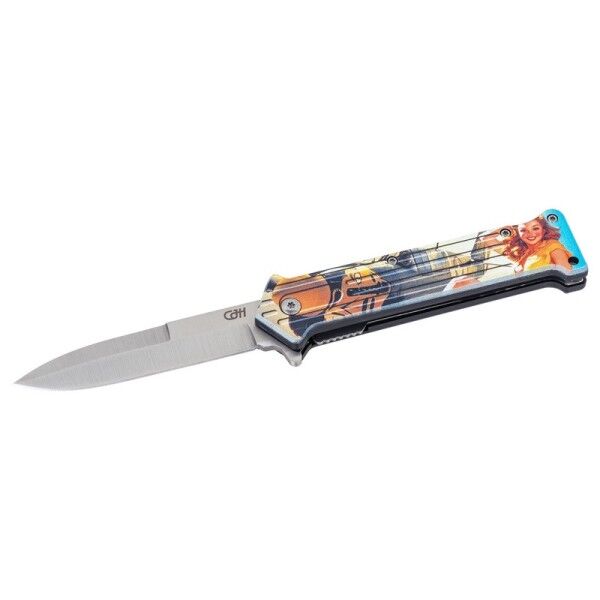 Herbertz CJH Einhandmesser, Pin Up Flugzeug