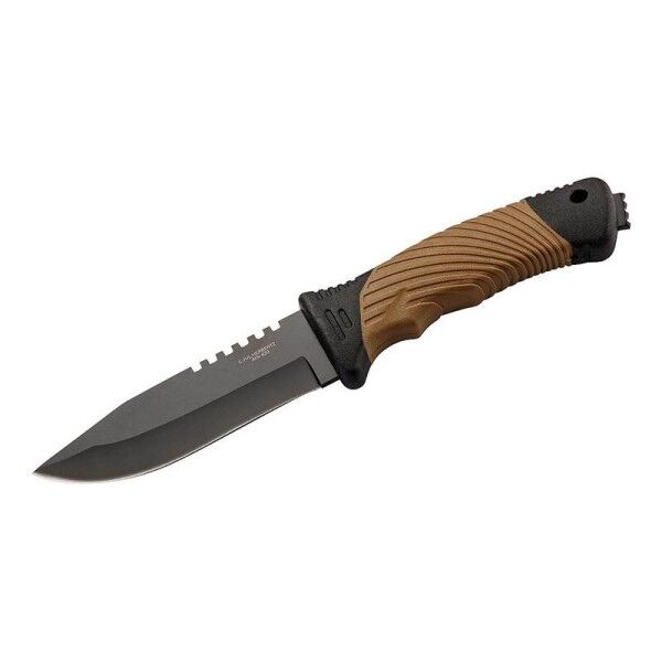Herbertz CJH Gürtelmesser, schwarz/orange - Bild 6