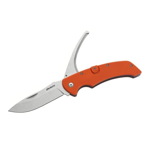 Herbertz Taschenmesser 2-teilig, orange