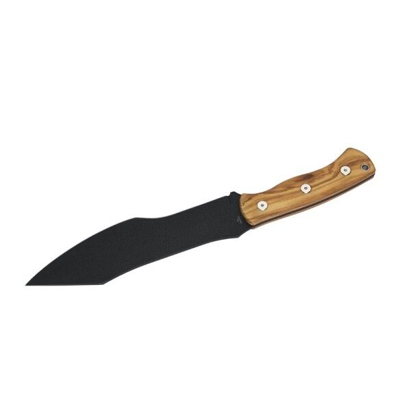 Herbertz Bushcraft Survivalmesser D2, Olivenholz