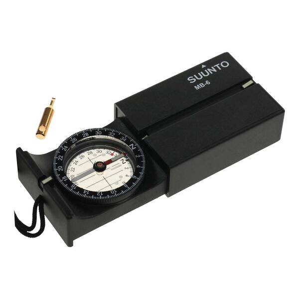 Suunto MB-6 NH Kompass – Spiegelkompass im Streichholzschachtel-Format