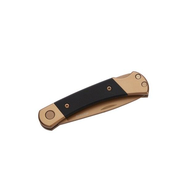 Herbertz Taschenmesser Titan Rosengold D2, Small Black