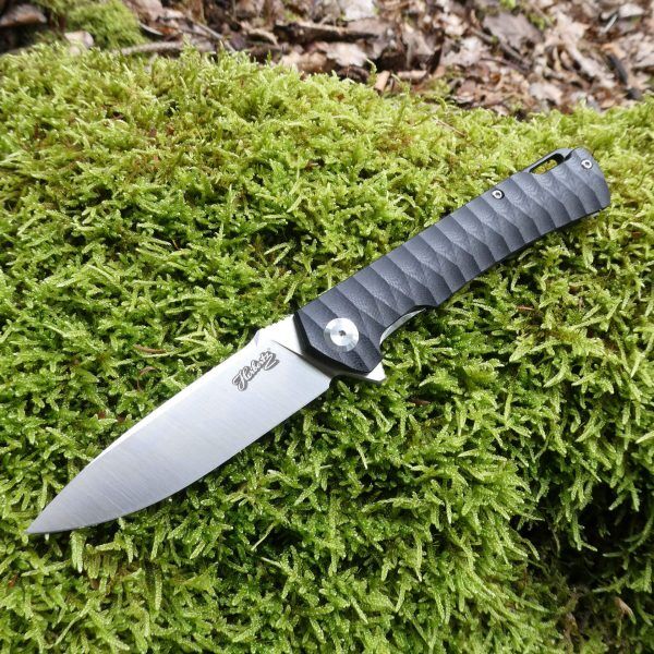 Herbertz CJH Einhandmesser G10 D2 – Detailansicht Klinge