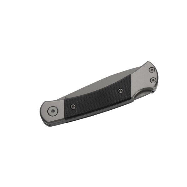 Herbertz Taschenmesser Titan Grey D2, Small Black