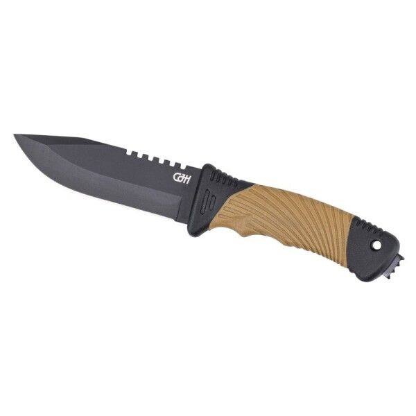 Herbertz CJH Gürtelmesser, schwarz/orange - Bild 7