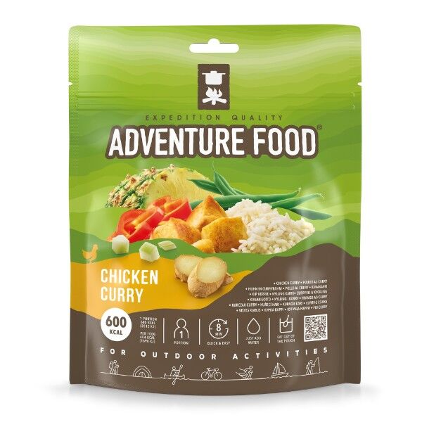 Adventure Food Chicken Curry 18-Pack Verpackung Frontansicht