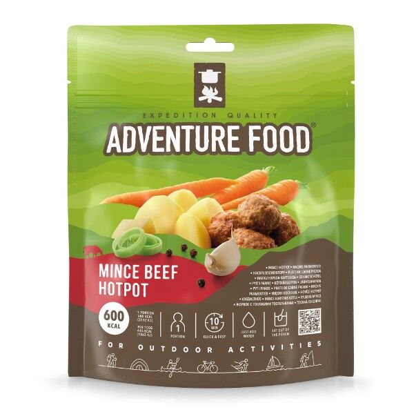 Adventure Food Mince Beef Hotpot 18-Pack Verpackung Frontansicht