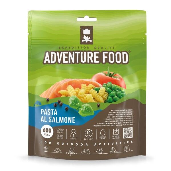 Adventure Food Pasta al Salmone 18-Pack Verpackung Frontansicht