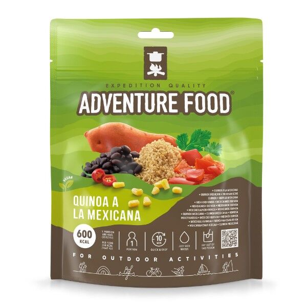 Adventure Food Quinoa Mexicana 18-Pack Verpackung Frontansicht