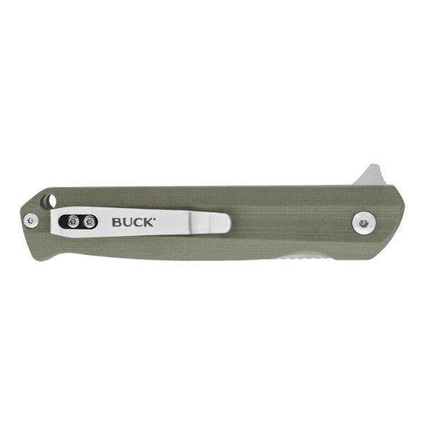 Buck 251 LANGFORD Taschenmesser, grün Ansicht 3 bei Survivalfreunde.de