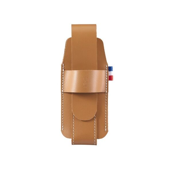 Opinel Etui LEATHER SHEATH, braun bei Survivalfreunde.de