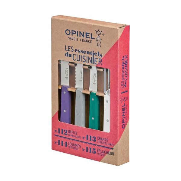 Opinel LES ESSENTIELS ART DECO, 4-teilig Ansicht 2 bei Survivalfreunde.de
