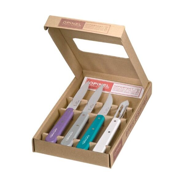 Opinel LES ESSENTIELS ART DECO, 4-teilig Ansicht 3 bei Survivalfreunde.de