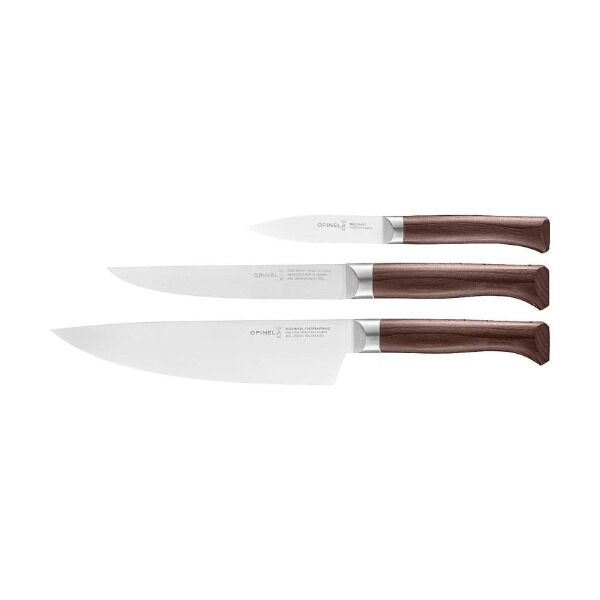 Opinel LES FORGES 1890 TRIO Küchenmesser-Set bei Survivalfreunde.de