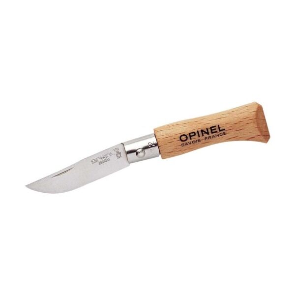 Opinel No 02 Mini-Klappmesser, Edelstahl bei Survivalfreunde.de