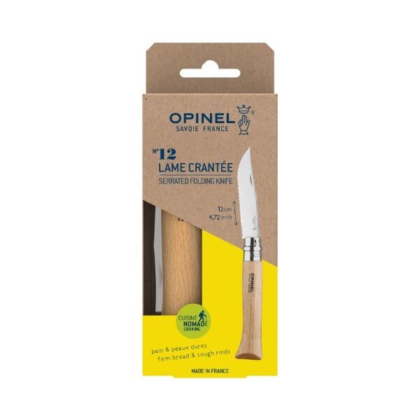 Opinel No 12, Sägezahnung Ansicht 4 bei Survivalfreunde.de