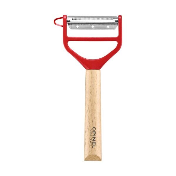 Opinel T-DUO WOOD Schäler, rot Ansicht 2 bei Survivalfreunde.de